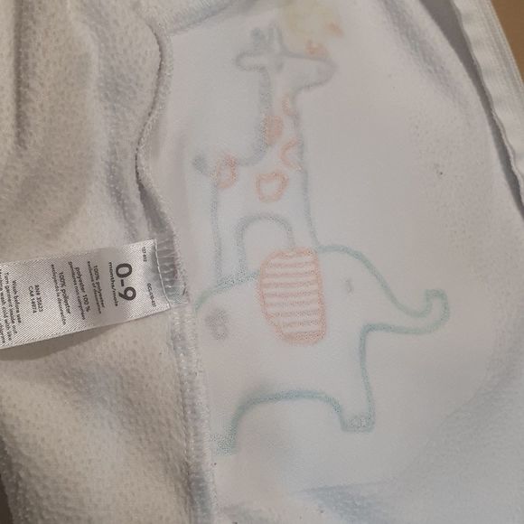 Carter's Fleece Long Sleeve Sleep Sack 0-9 Months GUC - Picture 7 of 7